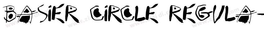 Basier Circle Regula字体转换